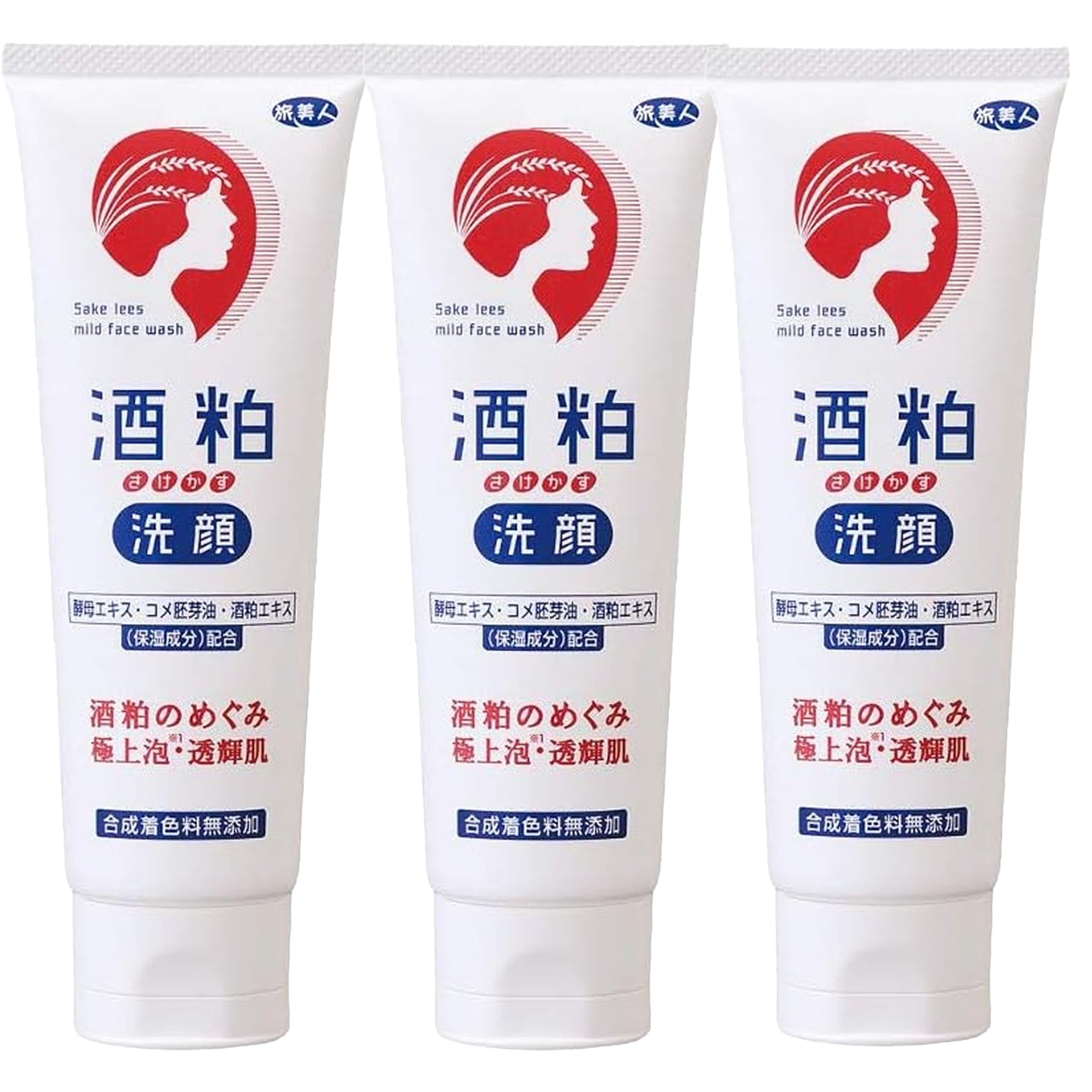 Amazon.co.jp: アズマ商事 酒粕洗顔フォーム 120g 3本セット【ストア袋